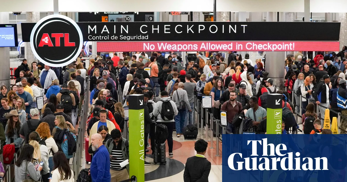 Security lines persist at US airports as Congress negotiates DHS funding | US news