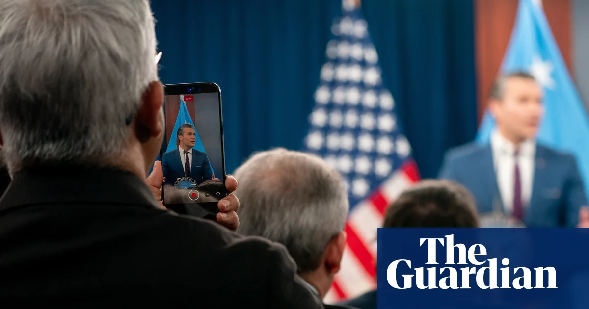 US judge blocks Pentagon’s press access policy after New York Times lawsuit | US military