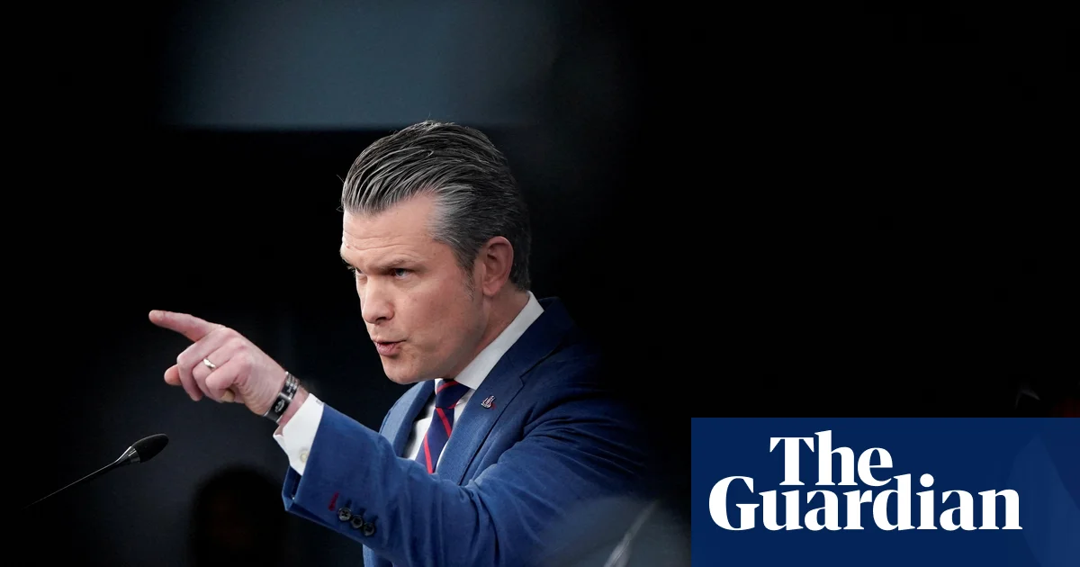 ‘A very dangerous person’: alarm as Pete Hegseth revels in carnage of Iran war | US military