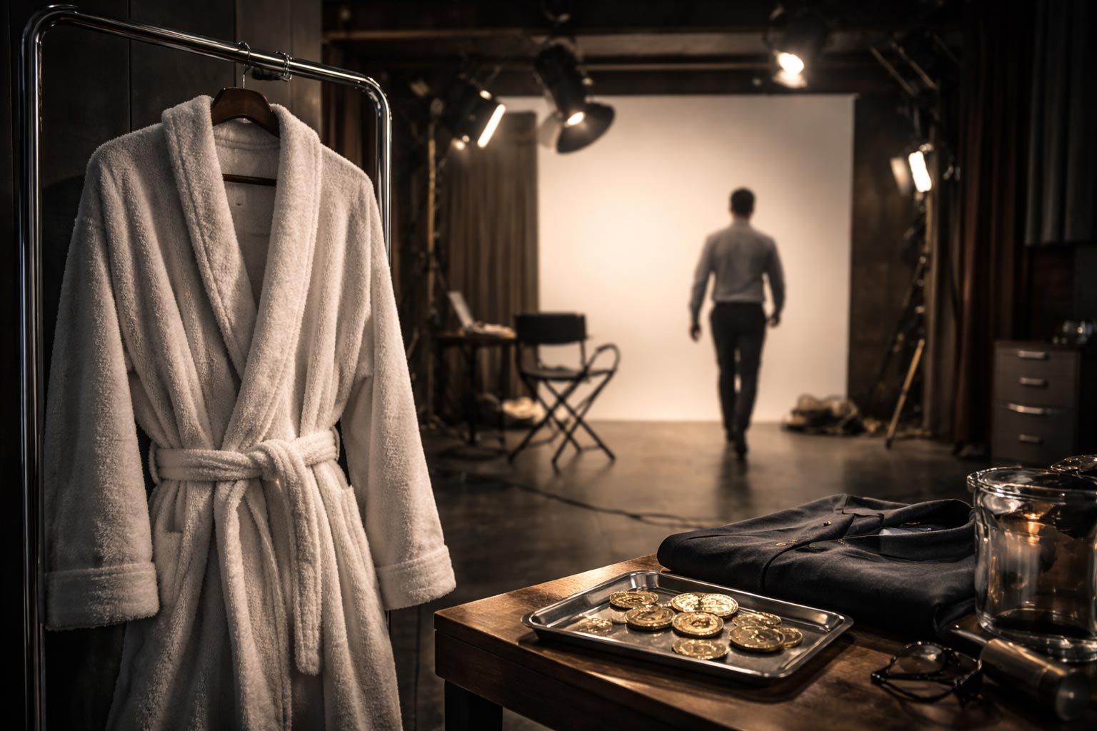 Crypto founder told to pose in a bathrobe by Vanity Fair because our “mature” industry still being mocked