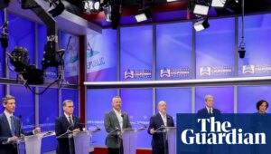 Leading California governor candidates spar in first debate as topsy-turvy race heats up | California