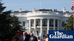 King Charles III and Queen Camilla begin US state visit – in pictures