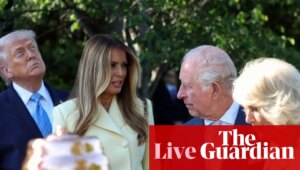 King to meet Trump off-camera amid clash fears before Charles’ Congress speech – US politics live | US news